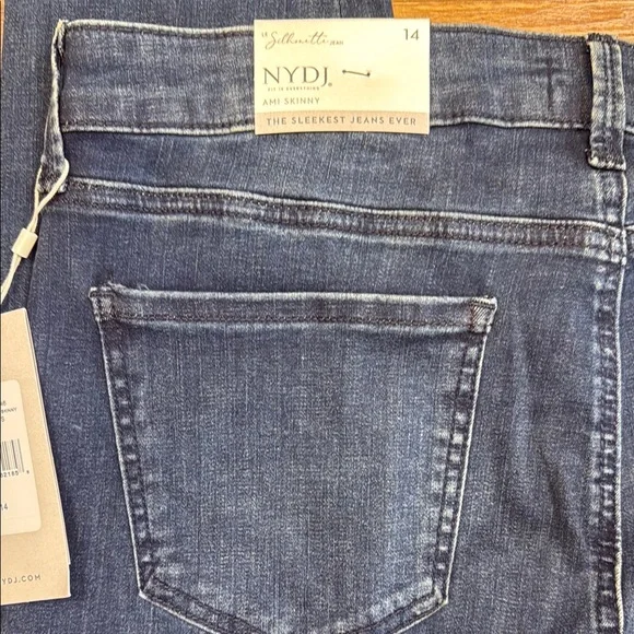 BRAND NEW NYDJ Le Silhouette Ami Skinny High-Rise Jeans - Picture 11 of 12